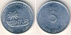 5 Centavo Cuba 铝 
