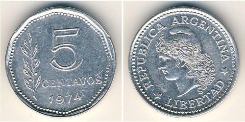 5 Centavo 阿根廷 铝 
