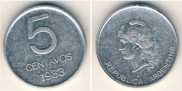 5 Centavo 阿根廷 铝 