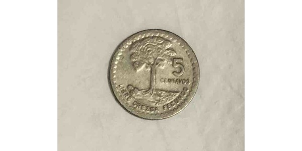 5 Centavo 危地马拉 銅/镍 