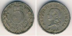 5 Centavo 哥伦比亚 镍/銅 