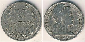 5 Centavo 哥伦比亚 銅/镍 