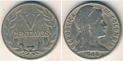 5 Centavo 哥伦比亚 銅/镍 