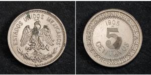 5 Centavo 墨西哥 銅/镍 