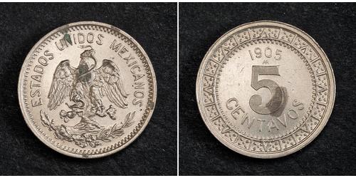5 Centavo 墨西哥 銅/镍 