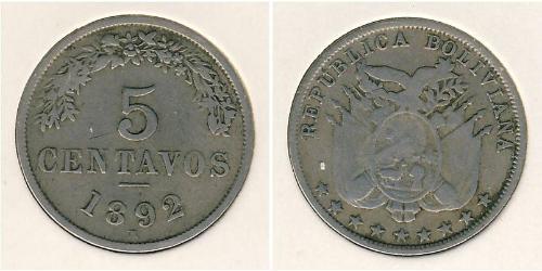 5 Centavo 玻利維亞 銅/镍 