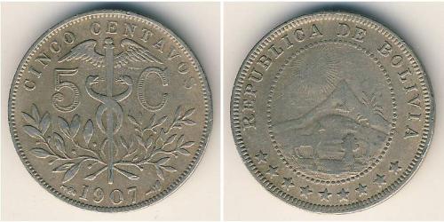 5 Centavo 玻利維亞 銅/镍 