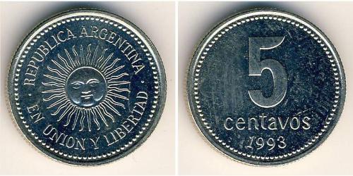5 Centavo 阿根廷 銅/镍 