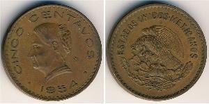 5 Centavo 墨西哥 青铜 