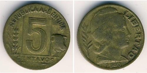 5 Centavo 阿根廷 青铜 