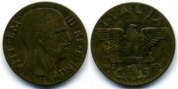 5 Centesimo Kingdom of Italy (1861-1946) Alluminio/Bronzo 