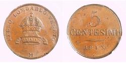5 Centesimo Italia Cobre 