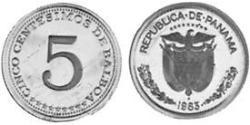 5 Centesimo Panama Cuivre/Nickel 