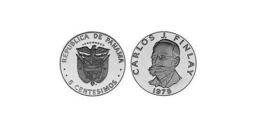 5 Centesimo Panama Cuivre/Nickel Carlos Finlay(1833 – 1915)