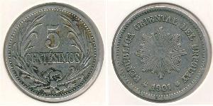 5 Centesimo Uruguay Kupfer/Nickel 