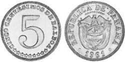 5 Centesimo Panamá Rame/Nichel 