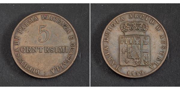 5 Centesimo Italy Silver 