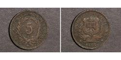 5 Centesimo Dominikanische Republik  