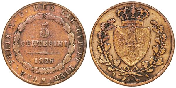 5 Centesimo Italie  