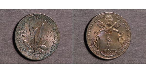 5 Centesimo Vatikanstadt  