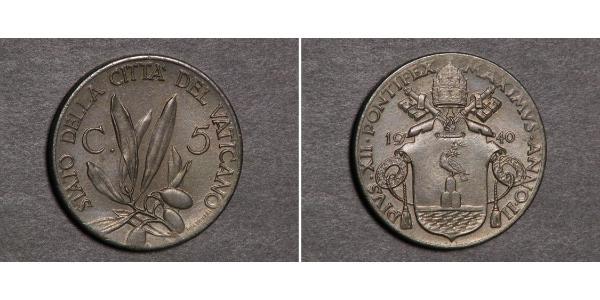 5 Centesimo Vatikanstadt  