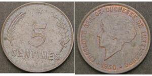5 Centime Lussemburgo Bronzo 