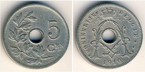 5 Centime Belgium Copper/Nickel 