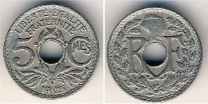 5 Centime Troisième République (1870-1940)  Cuivre/Nickel 