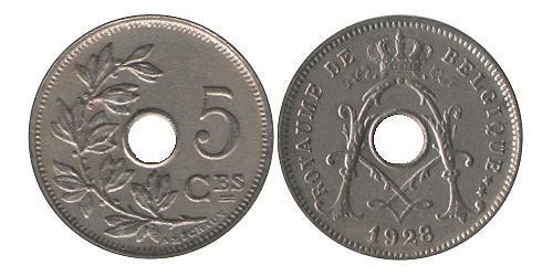 5 Centime Belgien Kupfer/Nickel 