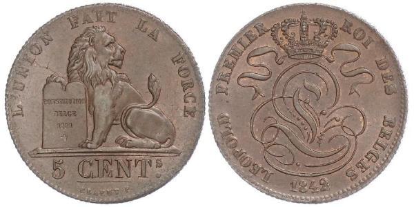 5 Centime Belgio  