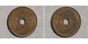 5 Centime Congo belge (1908 - 1960)  