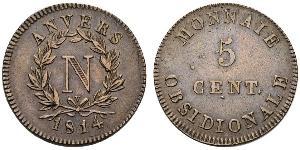 5 Centime Frankreich  