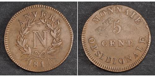 5 Centime Frankreich  