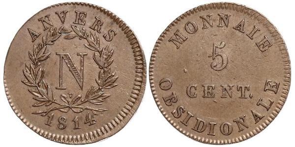 5 Centime Frankreich  