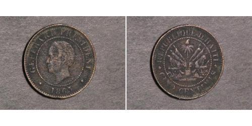 5 Centime Haití  