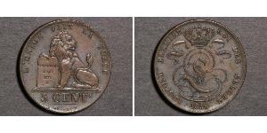 5 Centime 比利时  