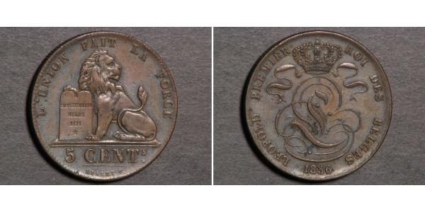 5 Centime 比利时  