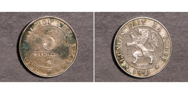 5 Centime 比利时  