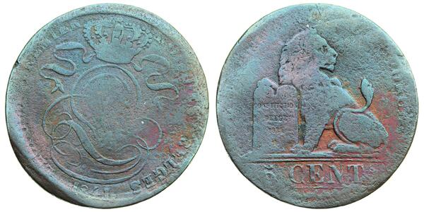 5 Centime 比利时  