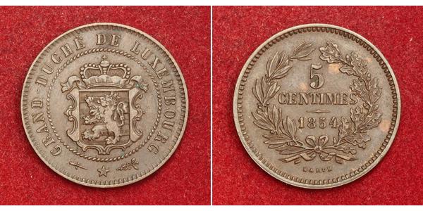 5 Centime 卢森堡 青铜/銅 