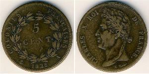 5 Centimo Frankreich Bronze 