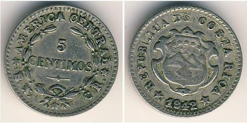 5 Centimo Costa Rica Cuivre/Nickel 