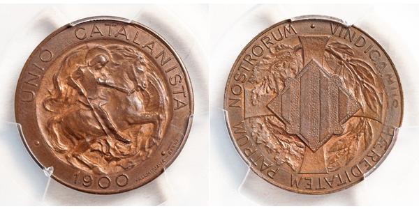 5 Centimo Spanien Kupfer 