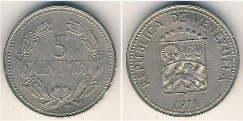 5 Centimo Venezuela Kupfer/Nickel 