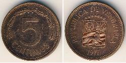 5 Centimo Venezuela Kupfer/Stahl 