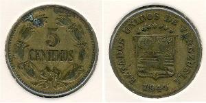 5 Centimo Venezuela Messing 