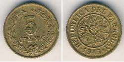 5 Centimo Paraguay (1811 - )  