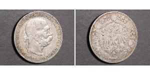 5 Corona Autriche-Hongrie (1867-1918) Argent Franz Joseph I (1830 - 1916)