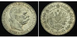 5 Corona Autriche-Hongrie (1867-1918) Argent Franz Joseph I (1830 - 1916)