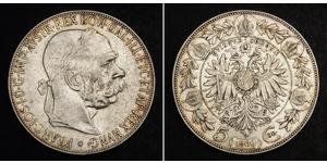 5 Corona Autriche-Hongrie (1867-1918) Argent Franz Joseph I (1830 - 1916)